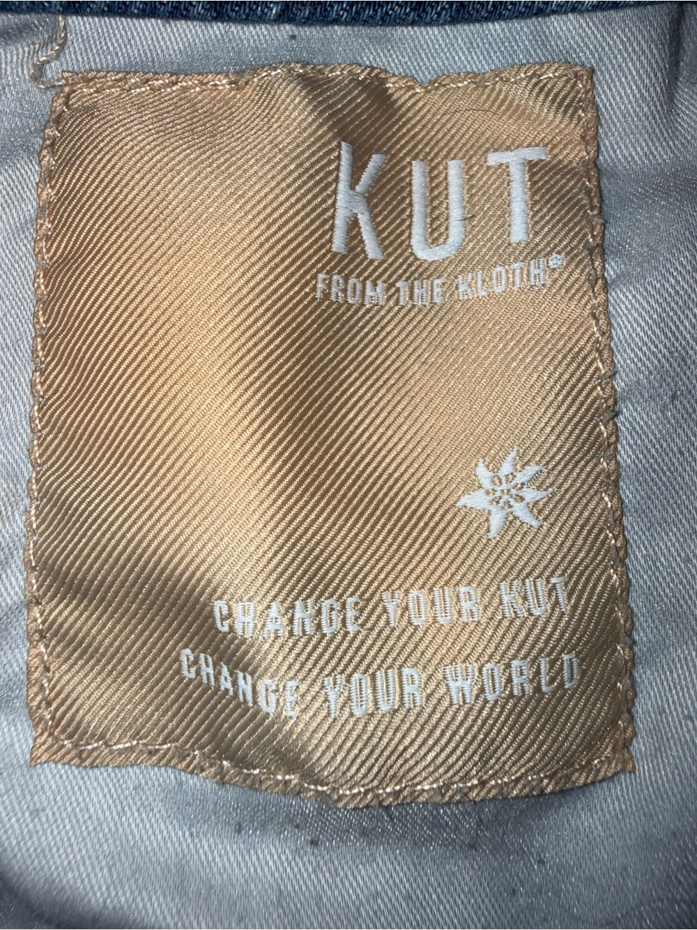 KUT from the Kloth Meg High Rise Fab Ab Wide Leg Size 10 Raw Frayed Hem - Picture 7 of 9